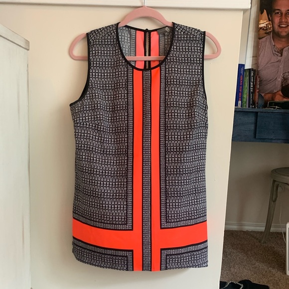 Vince Camuto Tops - Black and neon work top